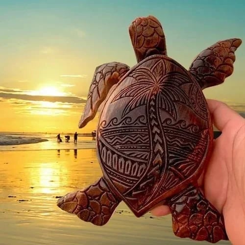 Hawaiian Turtle ResinCarving