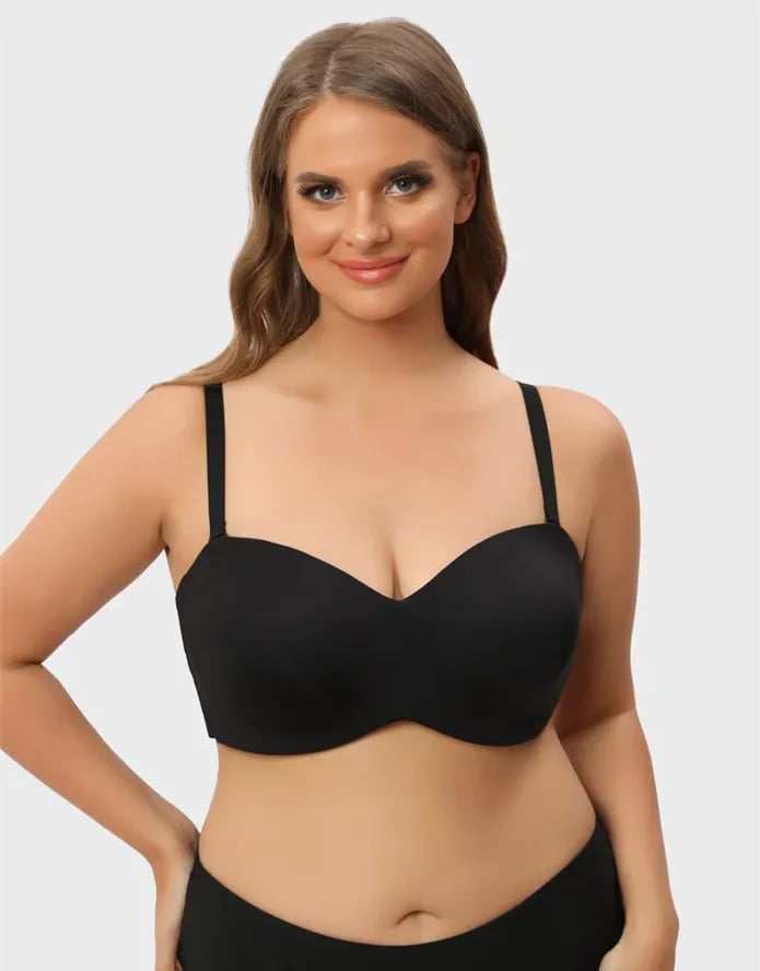 ⏰LAST DAY BUY 1 GET 1 FREE ( Add 2 Pcs To Cart ) ⏰ - Full Support Non-Slip Convertible Bandeau Bra