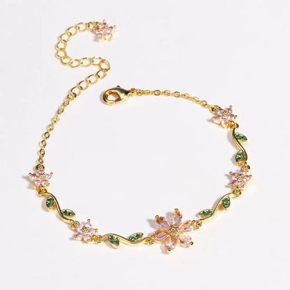 🔥2026 NEW ARRIVAL🔥 -Flower Bracelet(Perfect jewelry and gifts)