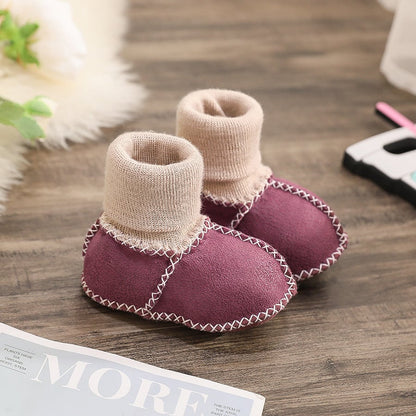 🌈Multiple Colors - 👶Warm Fur Baby Sock Shoes🔥