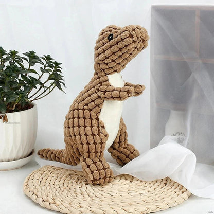tear-resistant Robust Dino - Dog Toy 2.0 Upgraded Version