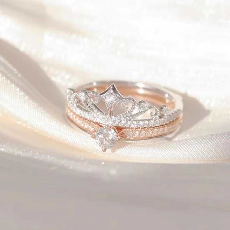 49% OFF - Keep Me In Your Heart - Crown Ring (Adjustable - One Size Fits All)
