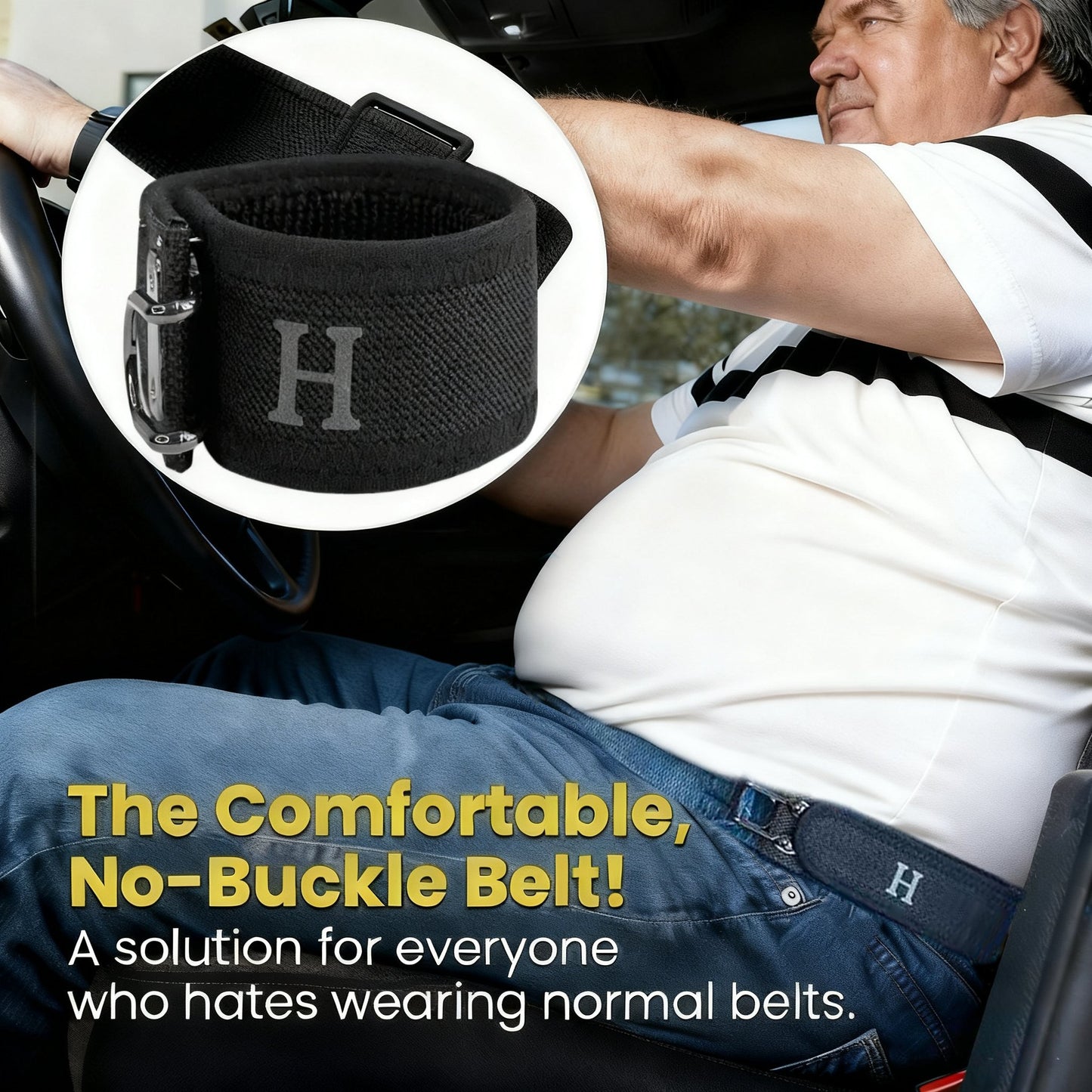 🔥LAST DAY 49% OFF- Tactical Metal Hook Elastic Belt