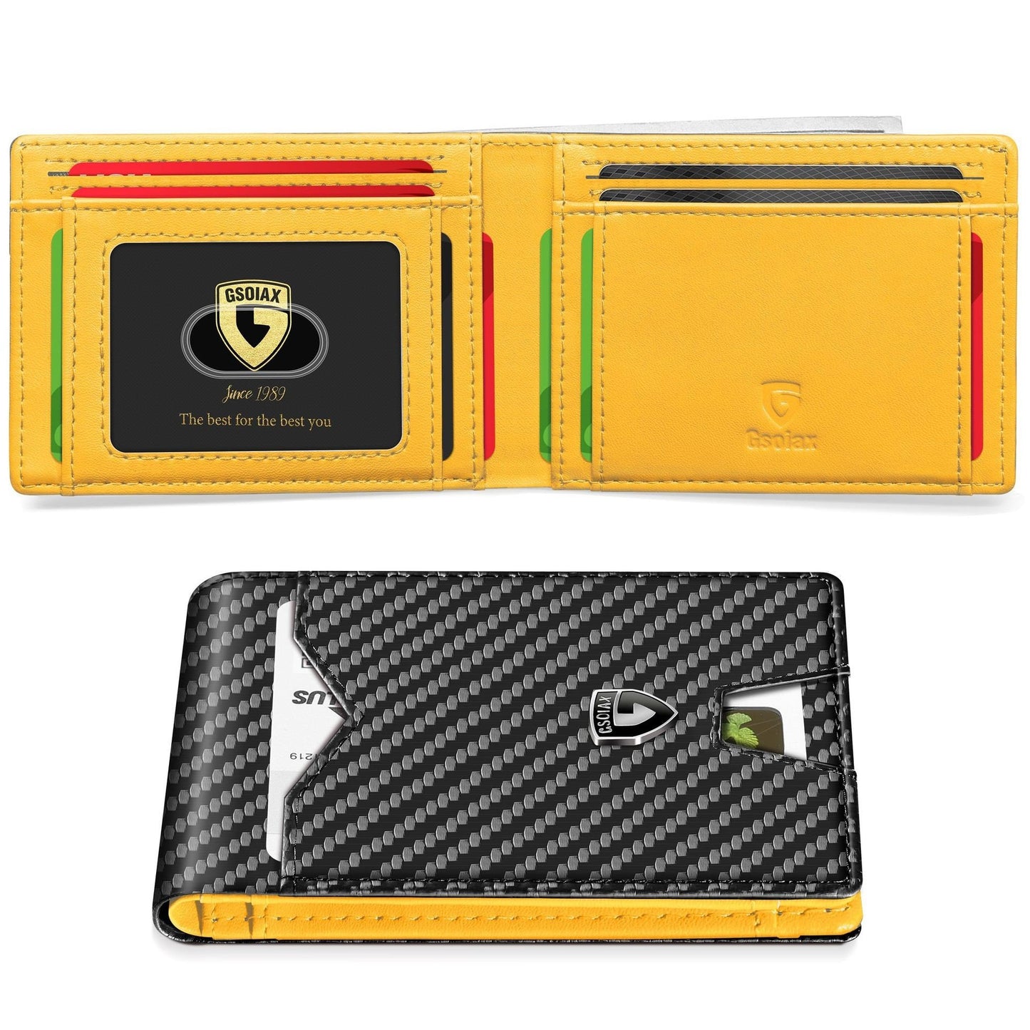 🔥Last Day 49% OFF - Men's Slim Wallet with RFID Blocking