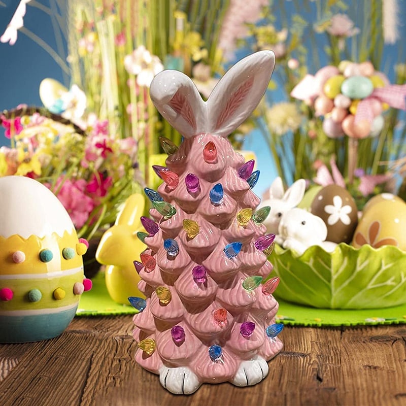 HOT SALE  49% OFF🐰🐰Easter Pink Bunny Tree