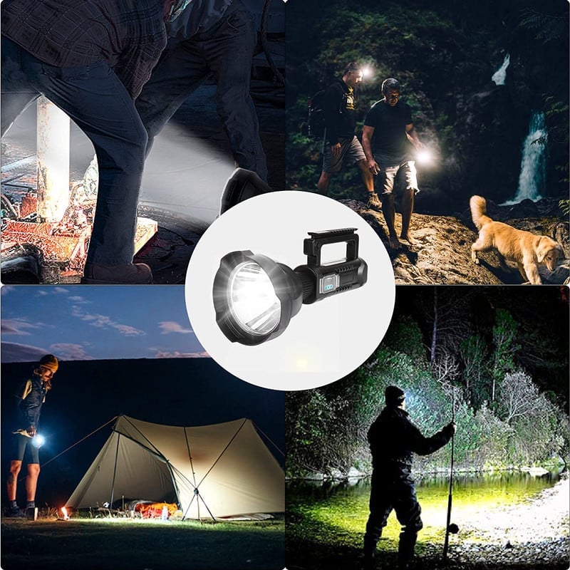 ⏰Last Day Promotion 48% OFF - Rechargeable Handheld Spotlight Flashlight