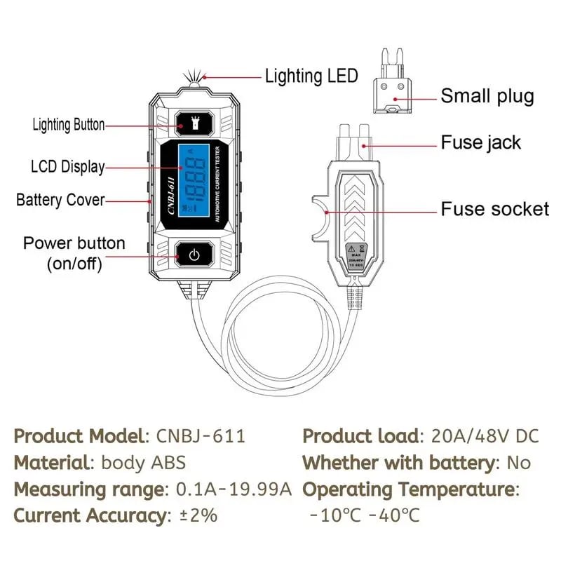 🔥LAST DAY 49% OFF- Automotive circuit fault probe tester