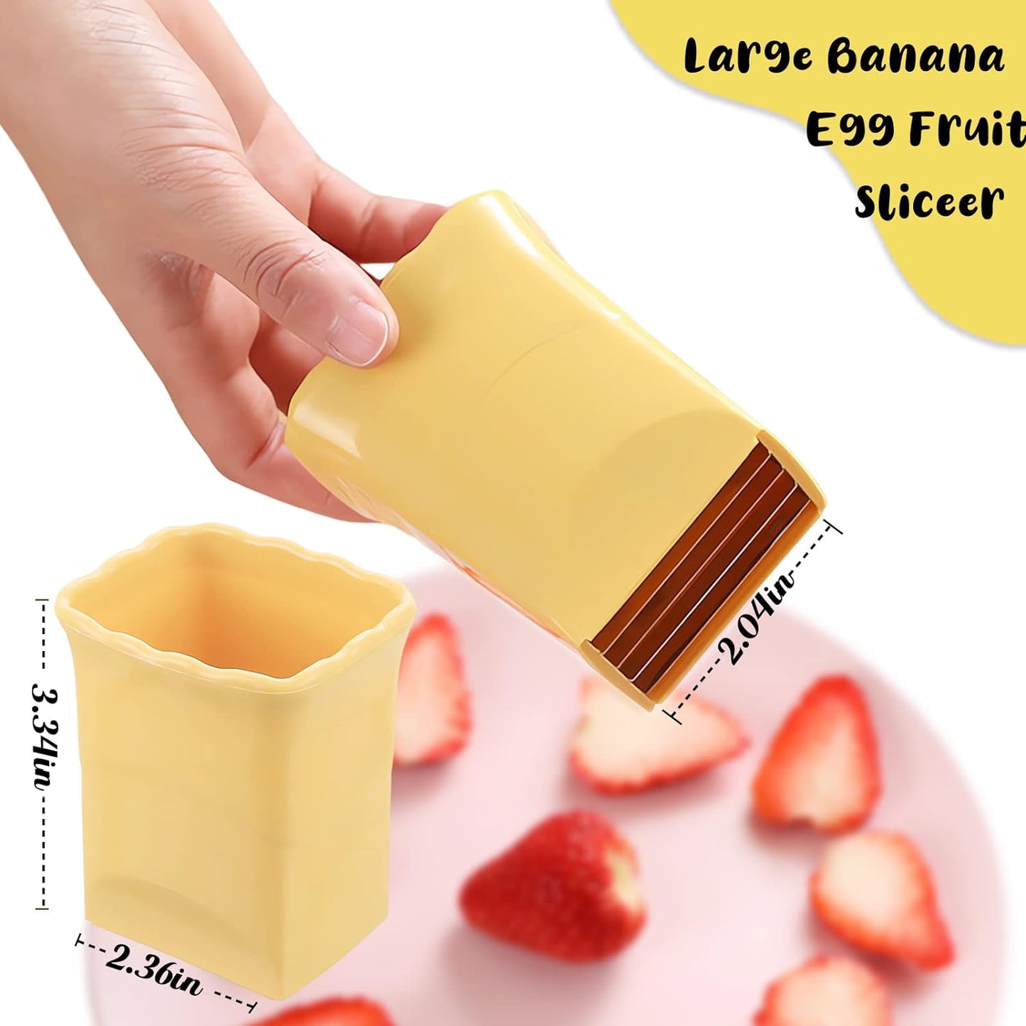 2023 New Fruit Egg Stainless Steel Cup Slicer