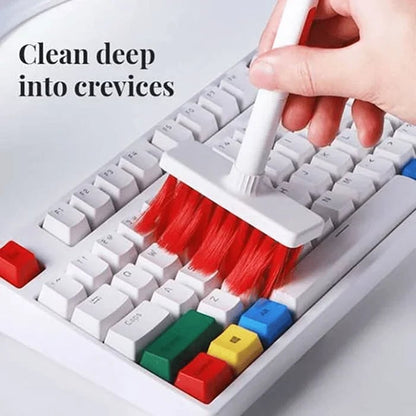 (🔥Hot Sale NOW- SAVE 47% OFF)5 in 1 Keyboard Cleaning Brush Kit(BUY 2 GET 2 FREE NOW)