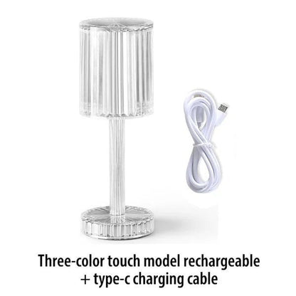 Touching Control  Crystal Lamp