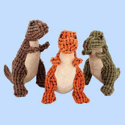 tear-resistant Robust Dino - Dog Toy 2.0 Upgraded Version