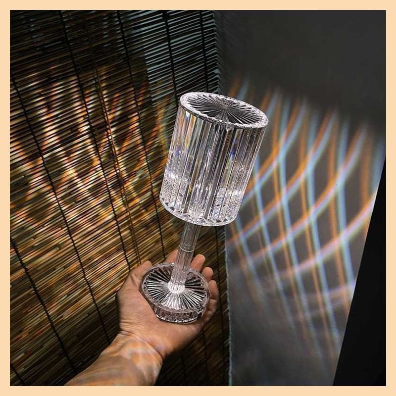 Touching Control  Crystal Lamp