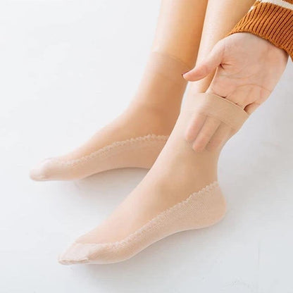 🔥- Silky Anti-Slip Socks