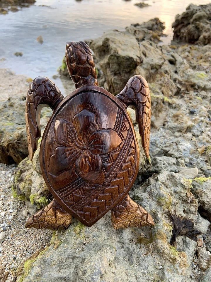 Hawaiian Turtle ResinCarving