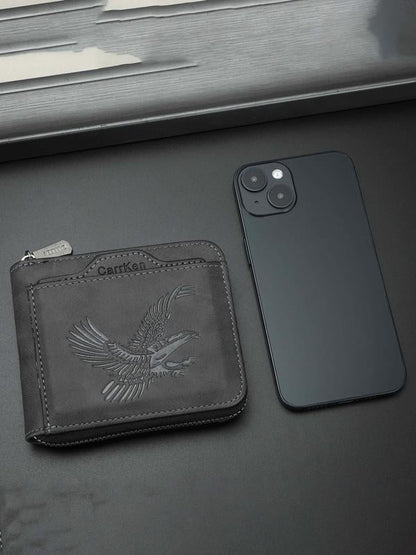 🔥Last Day 49% OFF🔥Men's Vintage Eagle Embossed Short Wallet