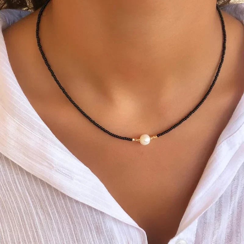 Freshwater Pearl Necklace (4 Color Options)-🔥Buy 2 Save 48% OFF🔥