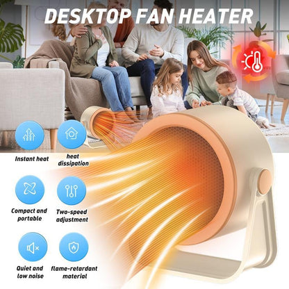 🔥LAST DAY 49% OFF- ❄️2026 Portable Instant-Heat Heater – Outdoor & Desktop Mini Radiator