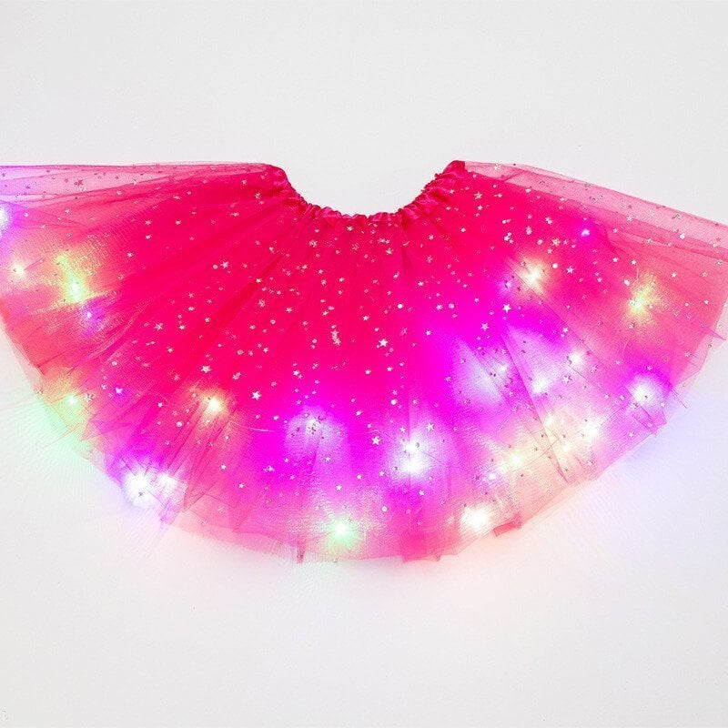 🔥Magical & Luminous LED Tutu Skirt - 14 Colors✨
