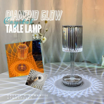 Touching Control  Crystal Lamp