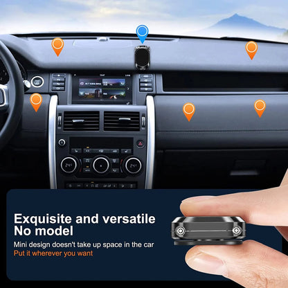 🔥48% OFF - Alloy Folding Magnetic Car Phone Holder