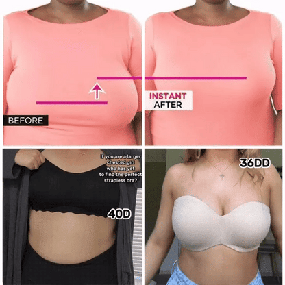 ⏰LAST DAY BUY 1 GET 1 FREE ( Add 2 Pcs To Cart ) ⏰ - Full Support Non-Slip Convertible Bandeau Bra