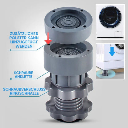 4 pieces height adjustable washing machine stand