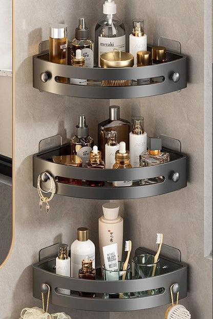 🔥LAST DAY 49% OFF- Triangle Shower Caddy Drill Free Wall MountShower Organizer(3 PCS)