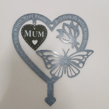 48% OFF🔥 - Memorial Gift Butterfly Ornament-Garden Memorial Plaque