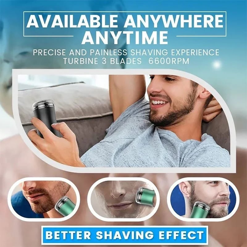 ✨2023   SALE✨Pocket Size Washable Electric Razor