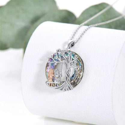 Last Day Promotion 48% OFF--🎁For Friend -  Thank You for Being My Unbiological Sister Tree of Life Sisters Necklace