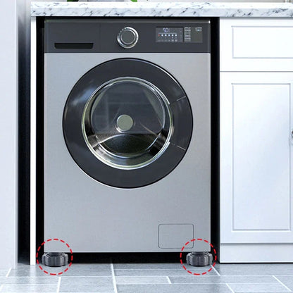 4 pieces height adjustable washing machine stand
