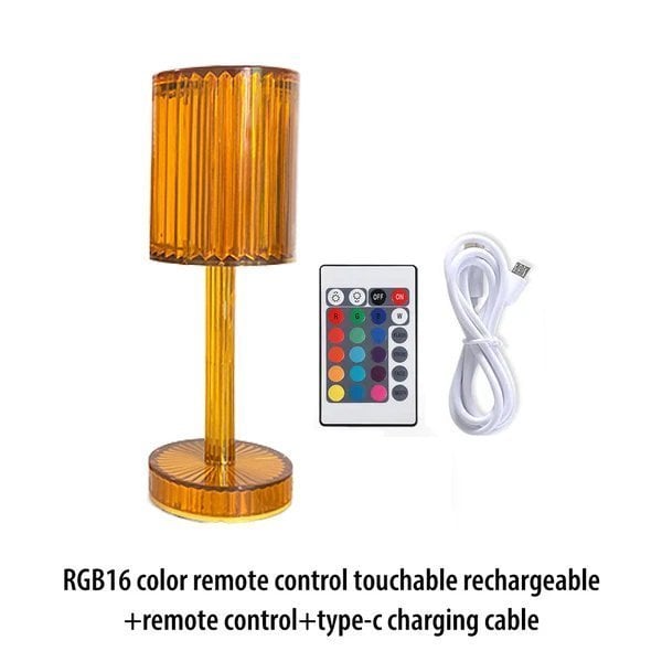 Touching Control  Crystal Lamp