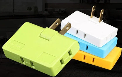 3 in 1 Rotatable Socket Converter