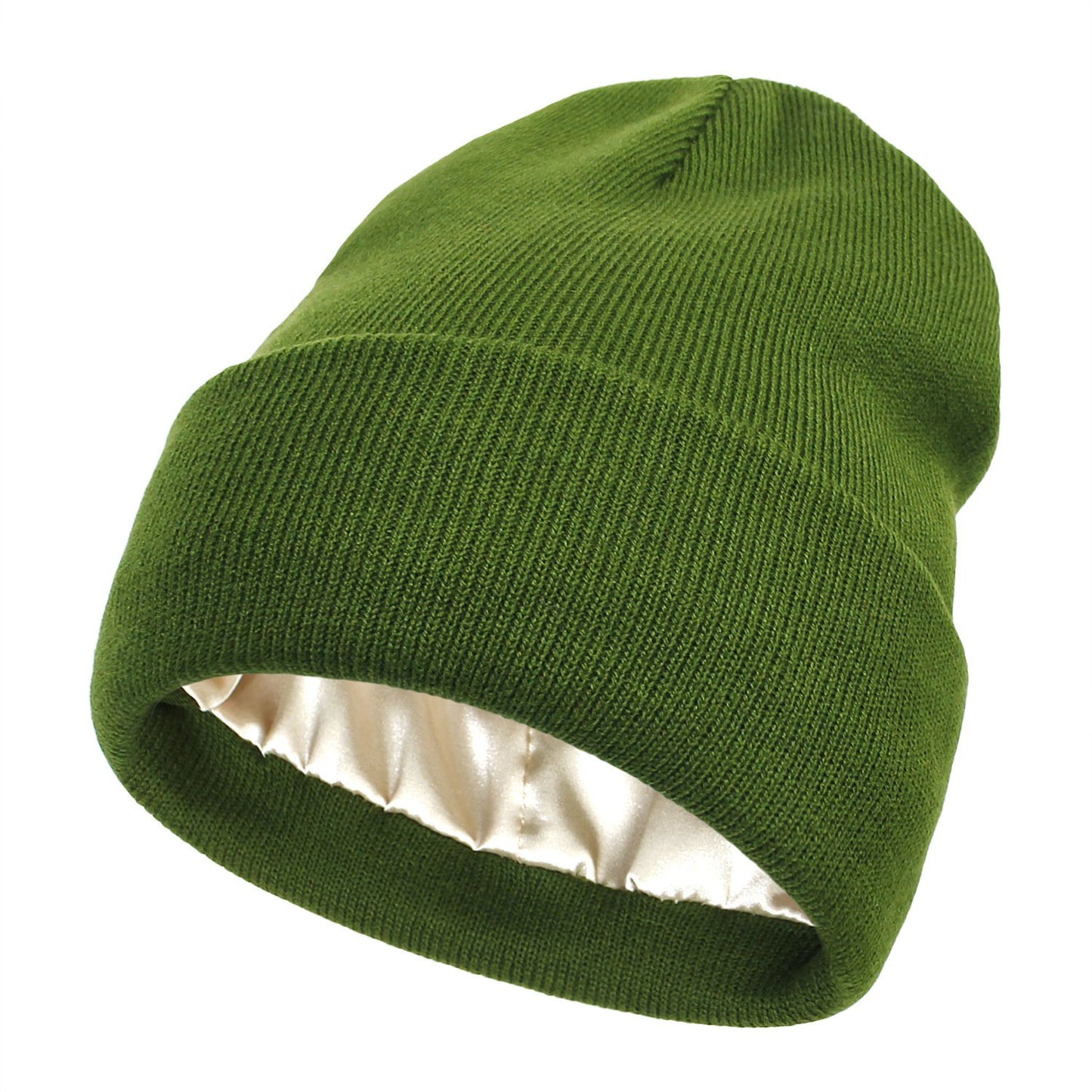 🔥LAST DAY 49% OFF- Satin Lined Knit Beanie Hat