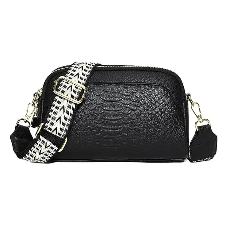 🔥Hot Sale 48% OFF🔥First Layer Cowhide Crossbody Bag Alligator Pattern Women Shoulder Bag for Work