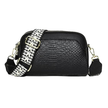 🔥Hot Sale 48% OFF🔥First Layer Cowhide Crossbody Bag Alligator Pattern Women Shoulder Bag for Work
