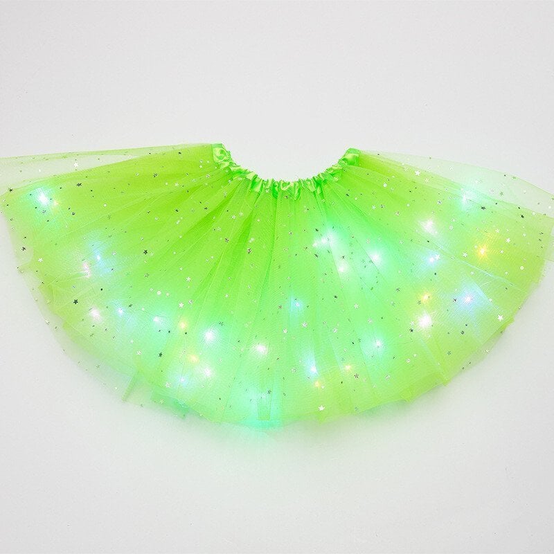 🔥Magical & Luminous LED Tutu Skirt - 14 Colors✨