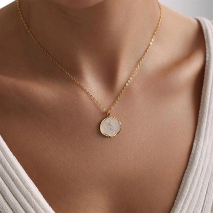 ✨New Arrival✝️The "Serene Faith" Vintage Oval Cross Necklace