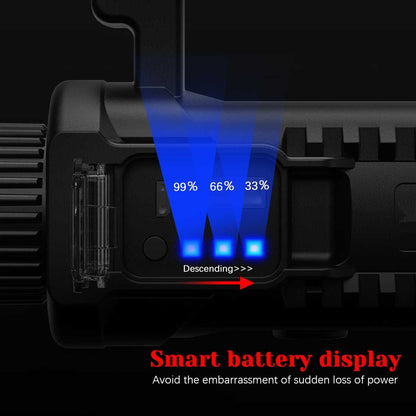 ⏰Last Day Promotion 48% OFF - Rechargeable Handheld Spotlight Flashlight
