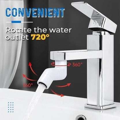 Universal rotary faucet extender