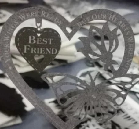 48% OFF🔥 - Memorial Gift Butterfly Ornament-Garden Memorial Plaque
