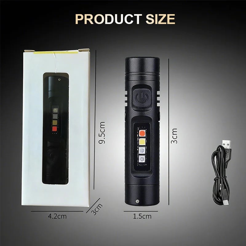 🔥LAST DAY 49% OFF- Multi-Functional Aluminum Alloy Mini Flashlight