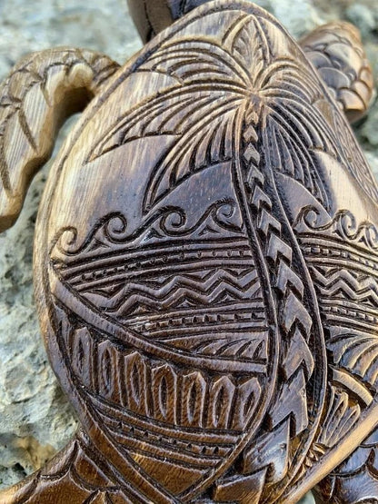 Hawaiian Turtle ResinCarving