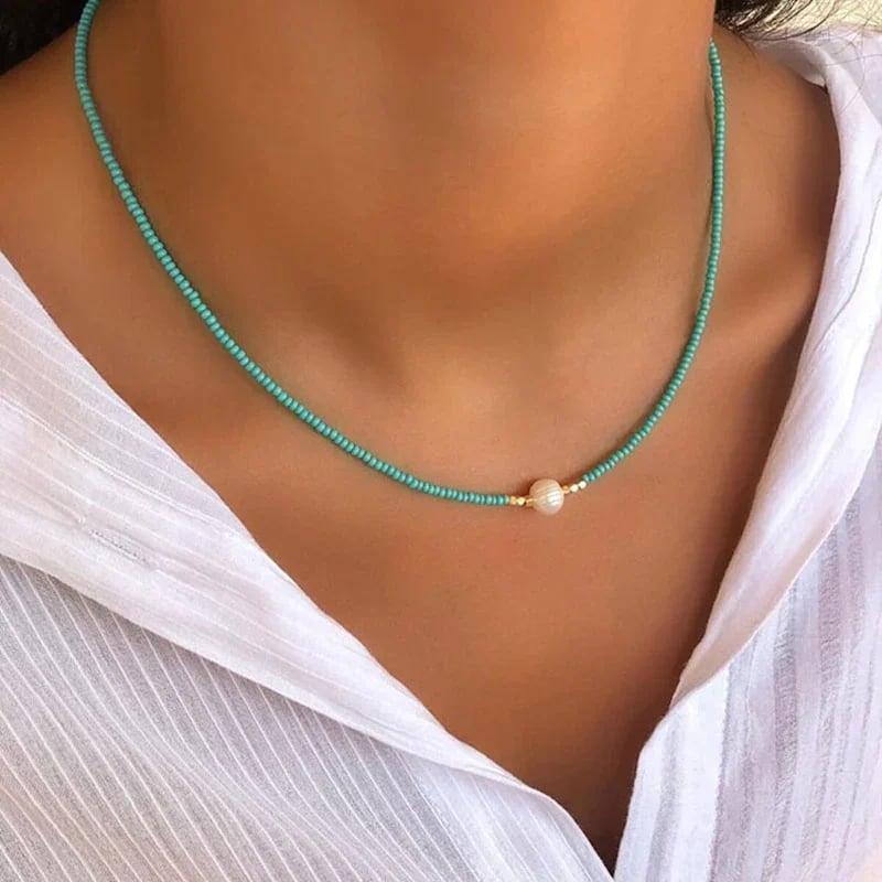 Freshwater Pearl Necklace (4 Color Options)-🔥Buy 2 Save 48% OFF🔥