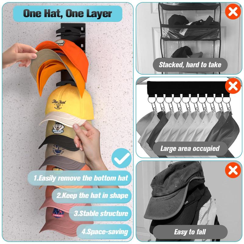 🔥LAST DAY 49% OFF- Hat Organizer for Baseball Caps