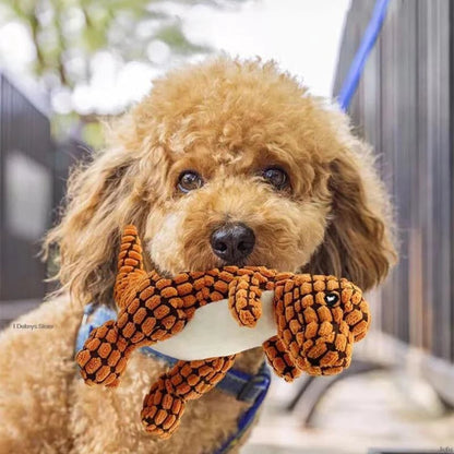 tear-resistant Robust Dino - Dog Toy 2.0 Upgraded Version